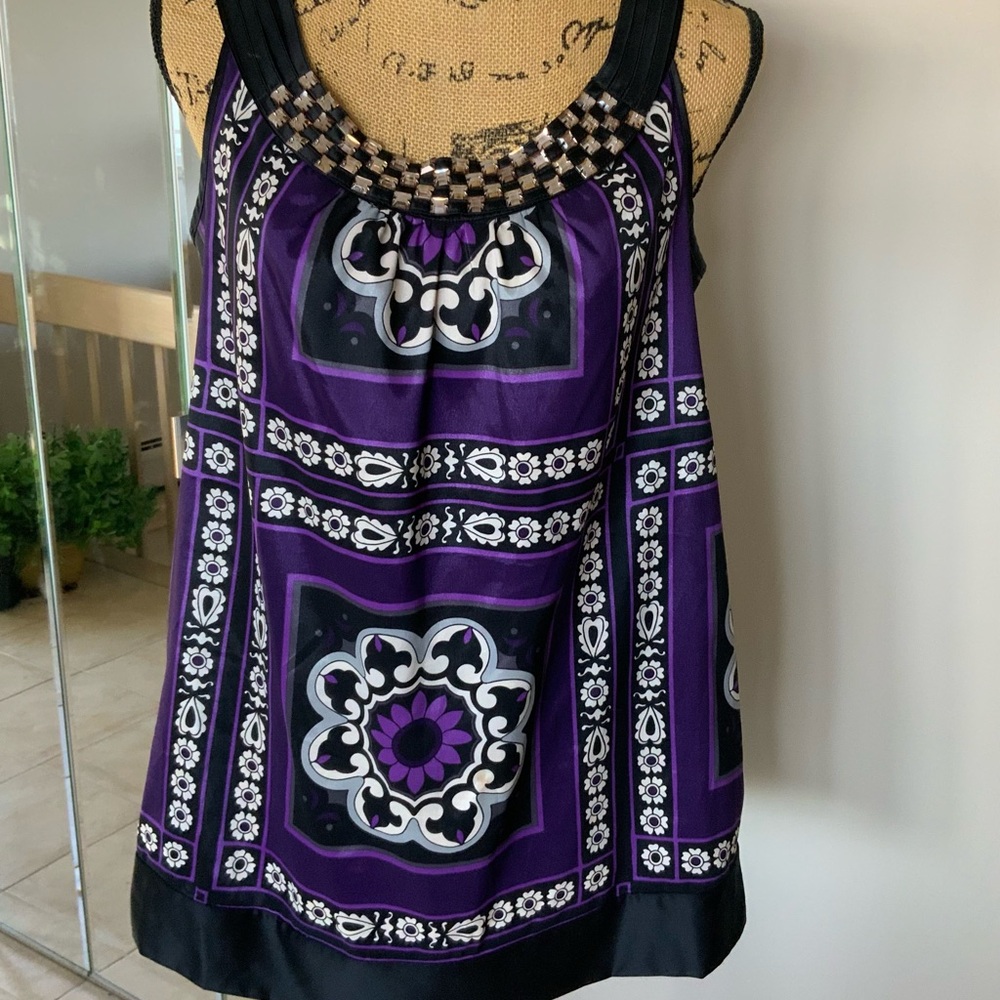 Gorgeous Like New Style & Co Tunic Top.  Size 6